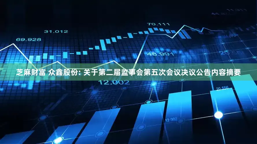 芝麻财富 众鑫股份: 关于第二届监事会第五次会议决议公告内容摘要